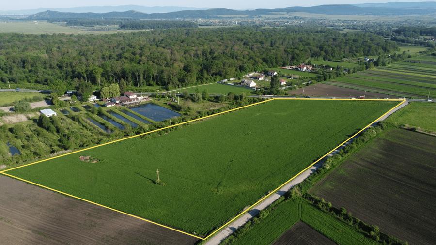 Teren Industrial la 8 min. de Brasov 45.000 MP | 156m Deschidere DN11 - Prejmer