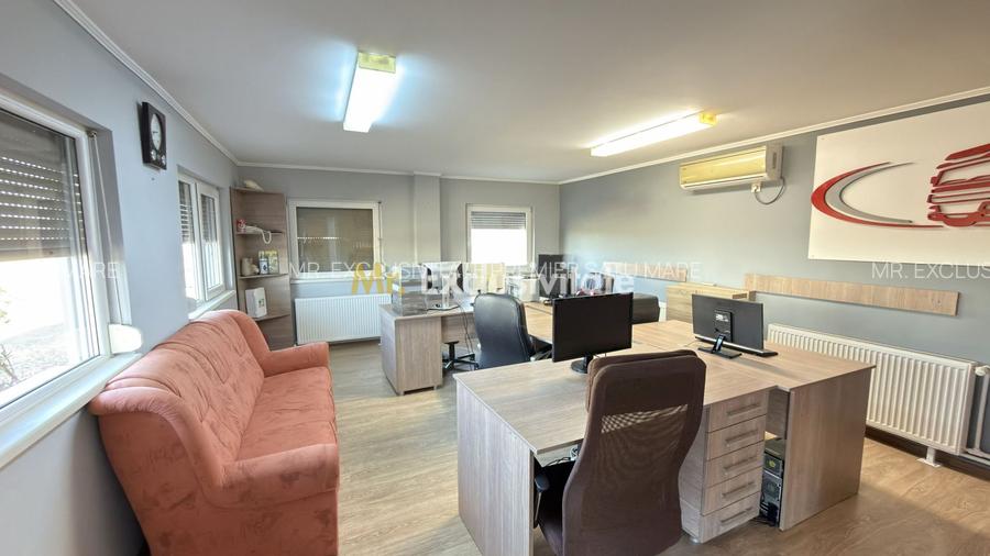 Inchiriere Hală Garaj/ Clădire de birouri-Teren 4000 mp – Carei - 8
