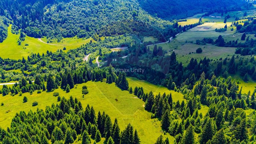 Natură— 18.900 mp în Săcele, cu râu și priveliște montană - 7