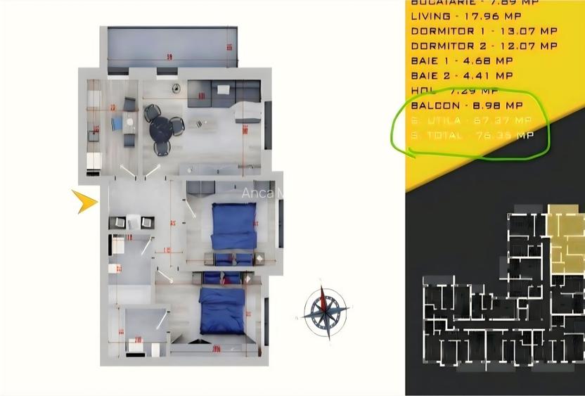 Căminul Perfect pentru Familia Ta – 3 Camere Sector 3 - Proprietar, TVA 0% - 4