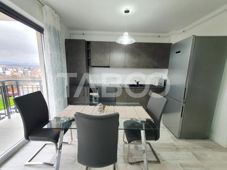 Apartament modern 2 camere 50 mpu etaj 2 bloc cu lift Turnisor Sibiu - 8