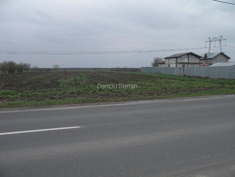 Frumusani, teren de vanzare intravilan, in zona de case, la DN4 - 3