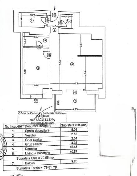 Apartament 2 camere- - zona Barbu Vacarescu /Pipera