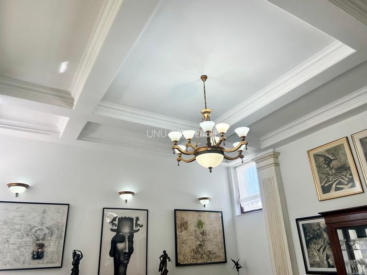 Vilă Exclusivistă pe seminivele D+P+1+M Bucium Releu 332mp, mobilată LUX - 11