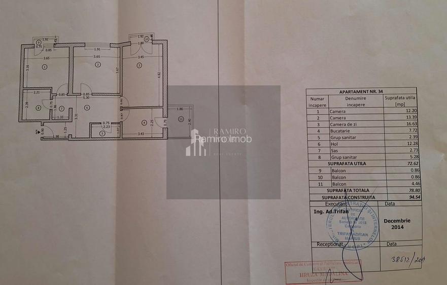 Soseaua Alexandriei Bloc Nou 80mp 3 camere