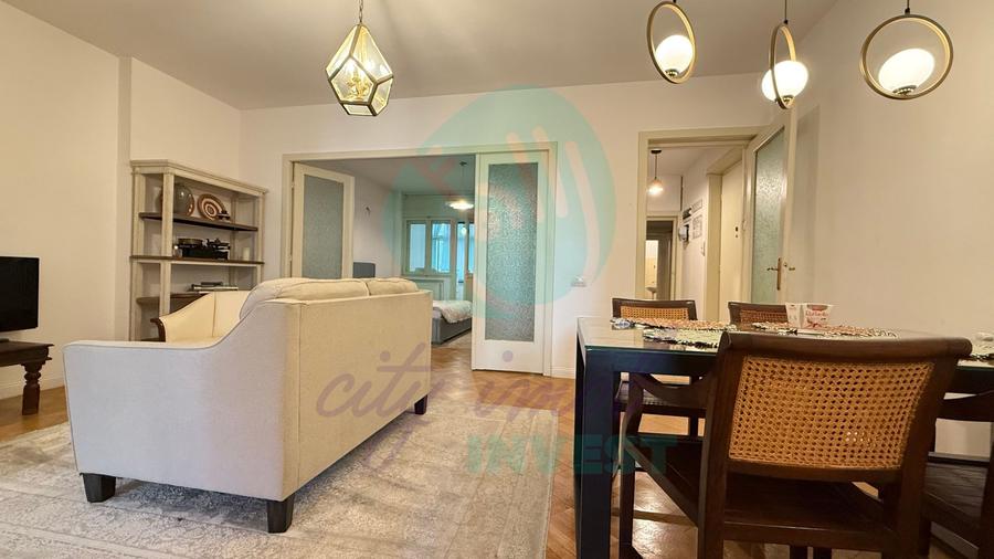 Apartament 3 camere parter, ideal birou – Dorobanți