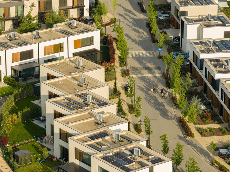 Vilă eficientă energetic cu 2 dormitoare și grădină privată | Amber Forest