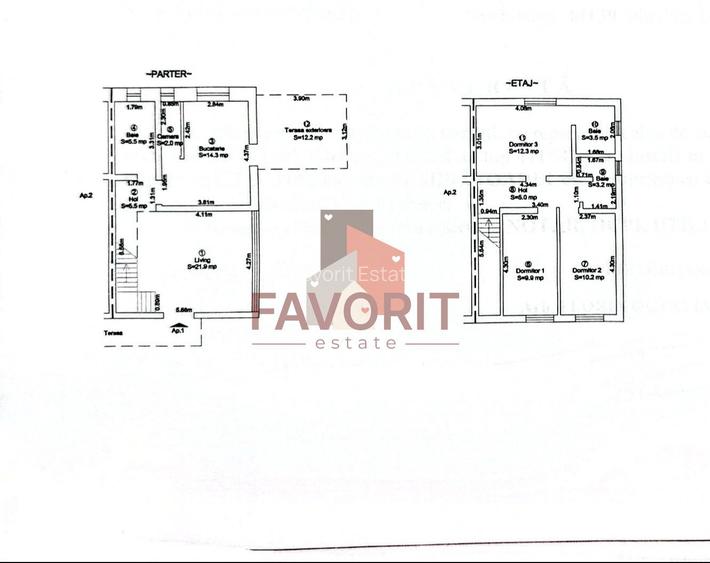 Duplex 4 camere | 3 bai | Giroc - Calea Urseni
