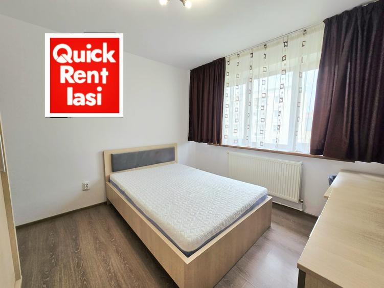 Piata Unirii UMF/UAIC Apartament 2Dormitoare+ Miniliving De Inchiriat Modern