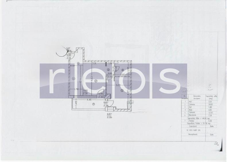 VANZARE 2 CAMERE+LOC PARCARE | HERASTRAU | MOBILAT | 45MP | TERASA | - 24