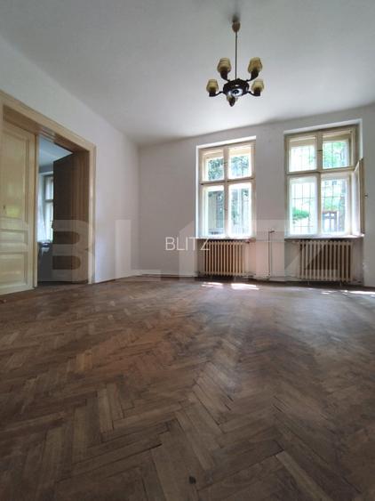 Casa istorica, 2 apartamnte, curte proprie- posibilitati multiple, zona Balcescu
