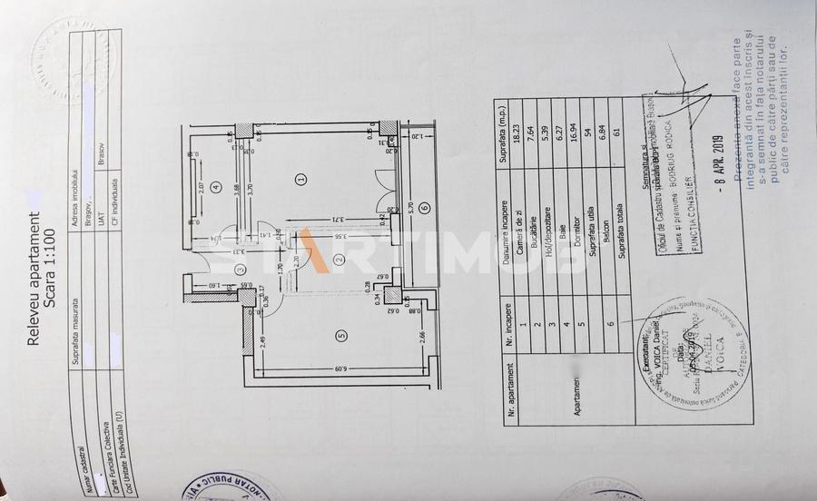 Apartament  mobilat Coresi cu parcare si boxa