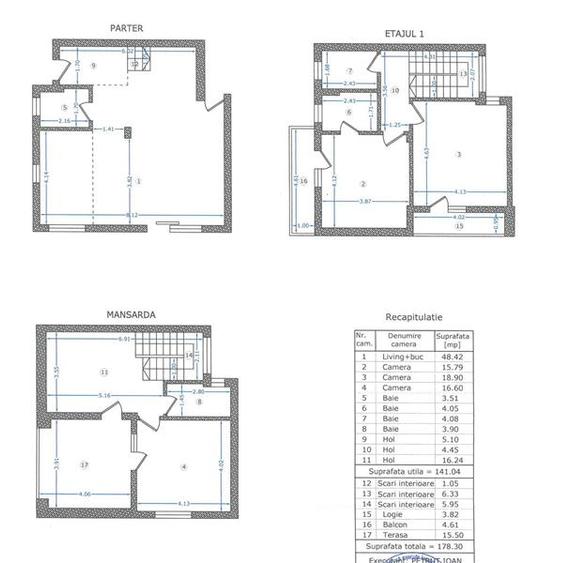 Vanzare vila 4 camere Pacii
