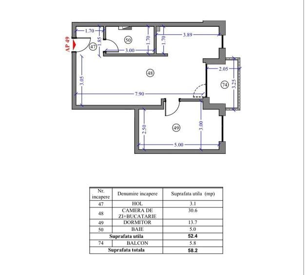 Comision 0 - Proprietar vinde ap. cu doua camere - ocupabil imediat!