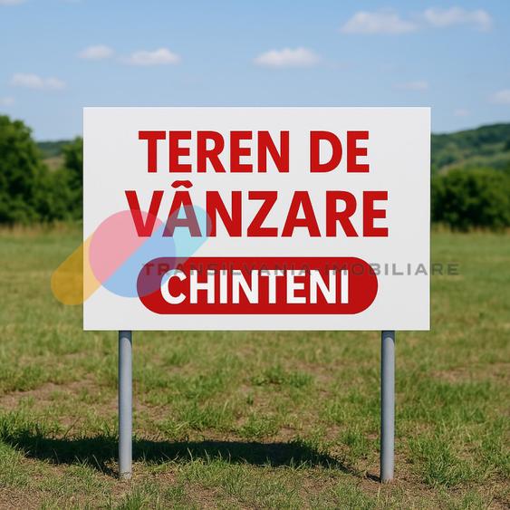 Teren intravilan 1.166 mp, , intrare Chinteni