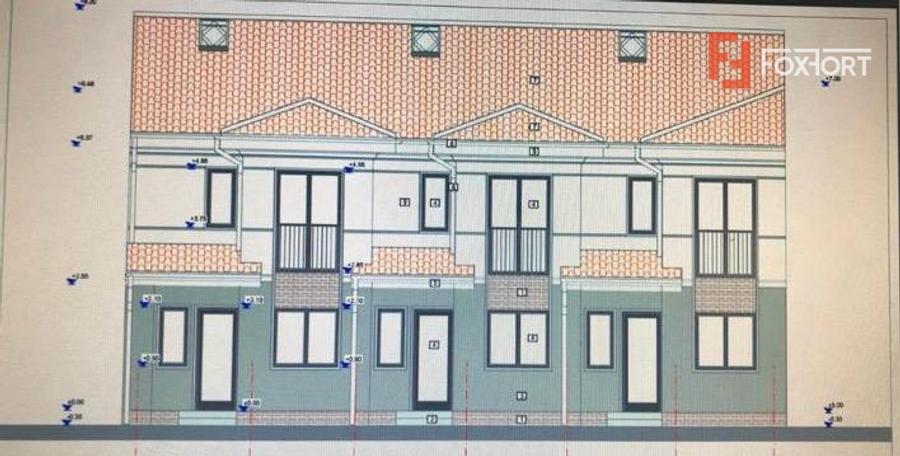 Teren intravilan cu proiect in curs de autorizare pentru 11 apartamente