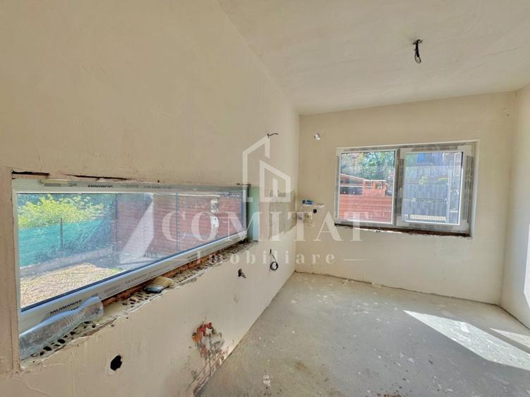 Casă de tip duplex | Stadiu semifinisat | 4 camere | Zona Câmpului