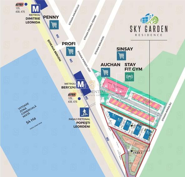 Apartament modern si spatios - 3 camere si acces la metrou Berceni - 24