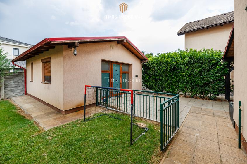 Casă individuală + casă de oaspeți, teren 555 mp – Giroc | Comision 0% - 50