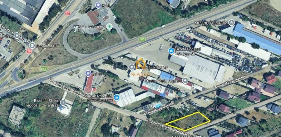 Teren intravilan de 940 mp – zona Lukoil Sud