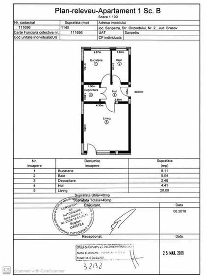 Garsoniera tip studio complet renovata cu curte proprie si loc de parcare