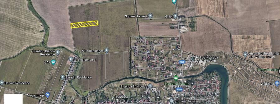 Teren Tunari | Zona in plina dezvoltare | Ideal dezvoltare imobiliara