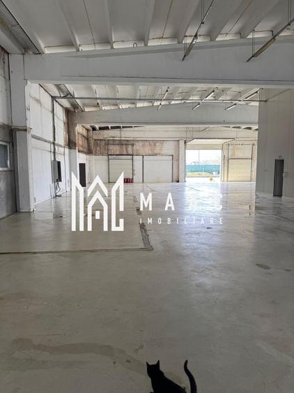 Spațiu industrial 1000mp | Acces tir | Teren 2500mp | Selimbar