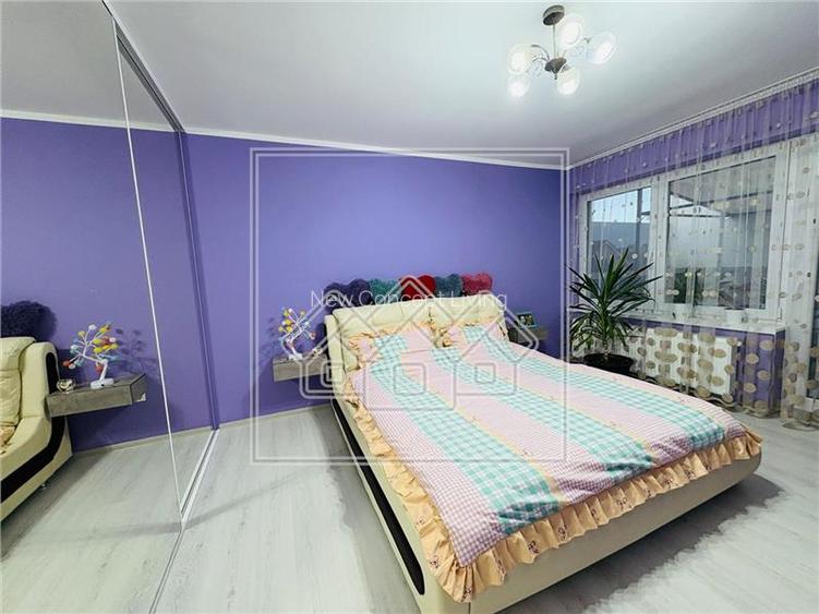 Ap cu 3 camere mobilat si utilat, 80 mp utili - Turnisor - 11