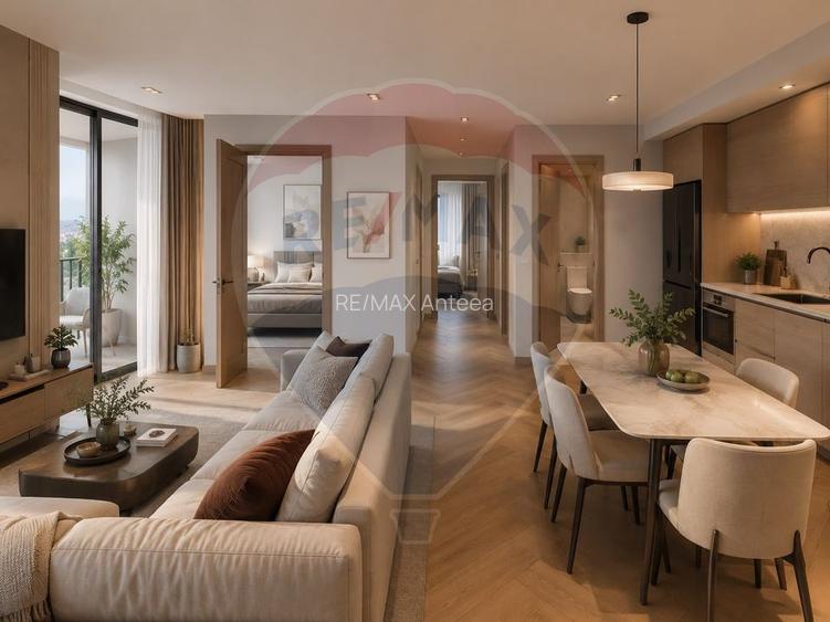 Apartament 3 camere | 123mp | Etaj 1 | Zona Nord - Pipera - 4