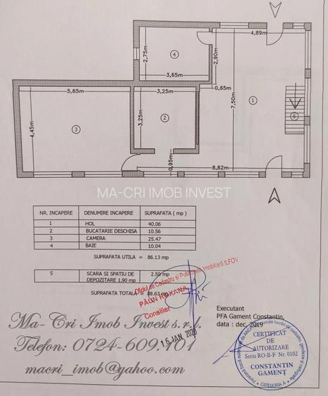 VILA-5 camere-in Gruiu, jud. Ilfov - 2