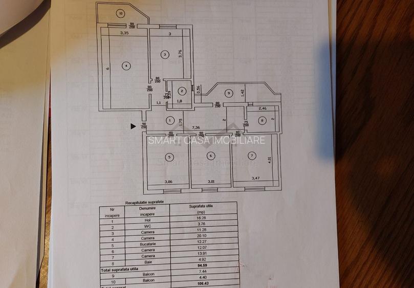 Apartament 4 camere Esplanada Nicolina etaj 1 - 8