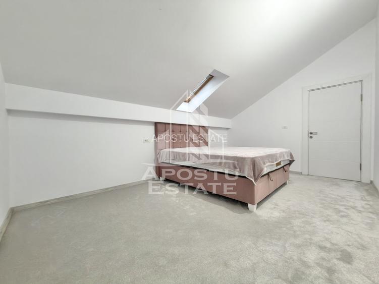Penthouse cu 3 camere si 2 bai, mobilat si utilat in Giroc la asfalt. - 17