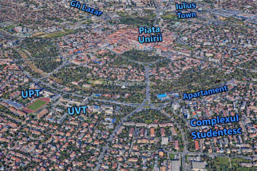 Apartament 3 camere decomandat 2 bai 2 balcoane - Complexul Studentesc - 2