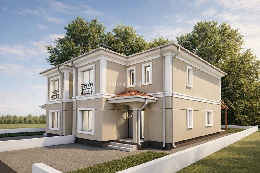Casă duplex de vânzare în Moșnița Nouă – despărțită prin cameră tehnică - 2