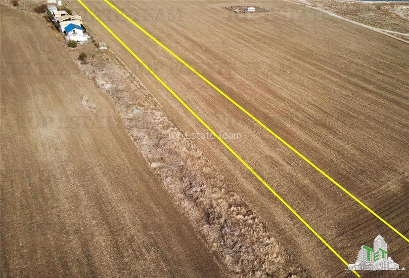 Teren extravilan de vanzare 5000 mp Techirghiol - Agigea cu potential de intrare - 2