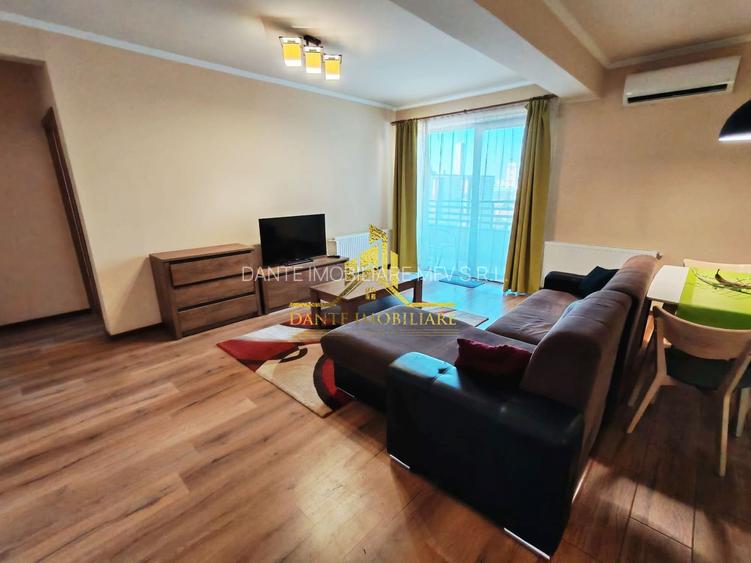 2 camere, mobilat modern, bloc nou, terasa, parcare, Marasti - 12