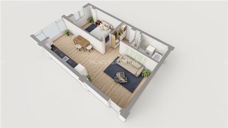 Apartament 2 camere Rond ERA, complex premium, lift, izolatie cu vata - 6