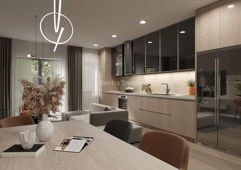 2 camere /66mp utili /parter /Valletta Towers - 5