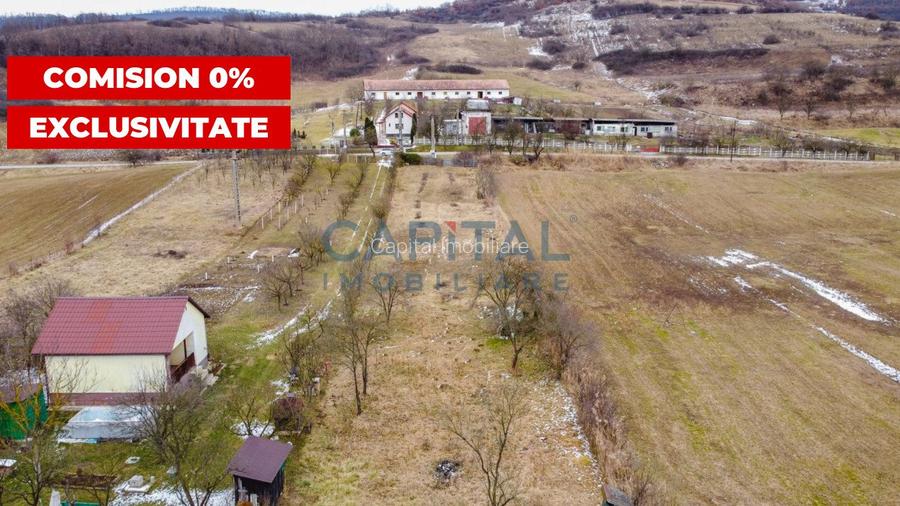 Teren  intravilan, 1500 mp, front 15 mp,  localitatea Bont, Com. Fizesul Gherlii - 2