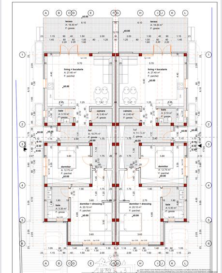 Duplex pe parter langa Timisoara | 3 camere si 2 bai | Perete dublu - 12