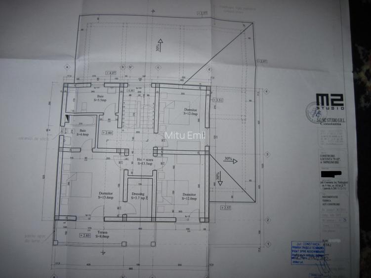 Vila bifamiliala (duplex) P+1  - 2