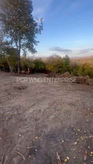 Teren 4.344 mp, cu platou panoramic și vedere la munți - 3