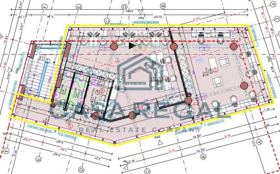 Spatiu de birouri, 160mp utili, zona Cantemir - 2