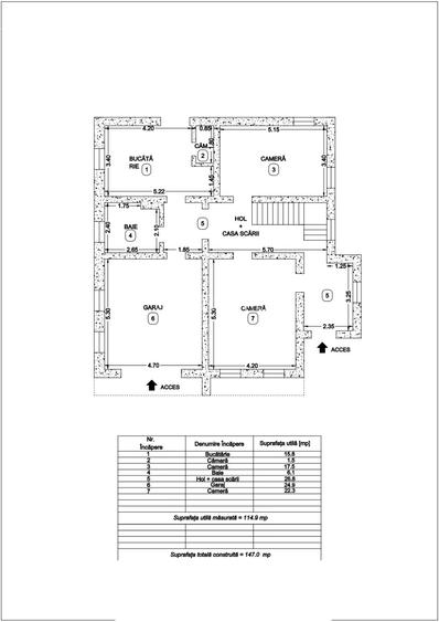 Casa zona Porolissum 616 ari teren Pret 257.000eur - 6