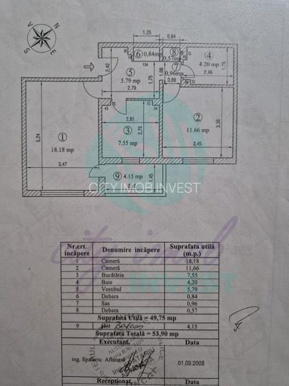 2 camere decomandate intre Piata Aba Iulia si METROU Dristor - 7