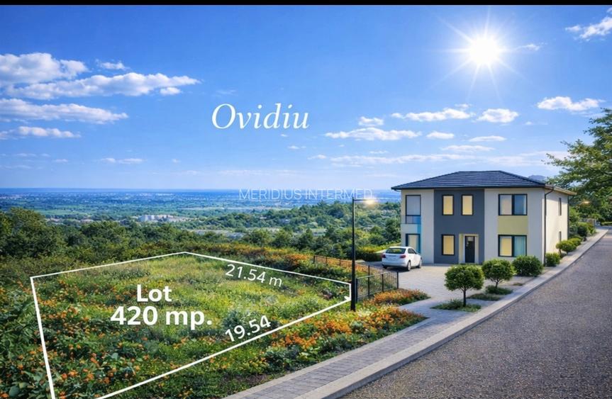 Vânzare Teren 420 mp. Ovidiu cartier nou - 5