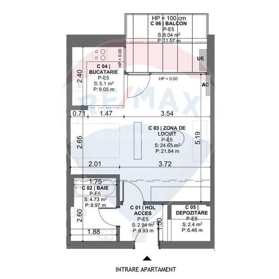 Vanzare  APARTAMENT CU 3 CAMERE -DEZVOLTATOR - 4