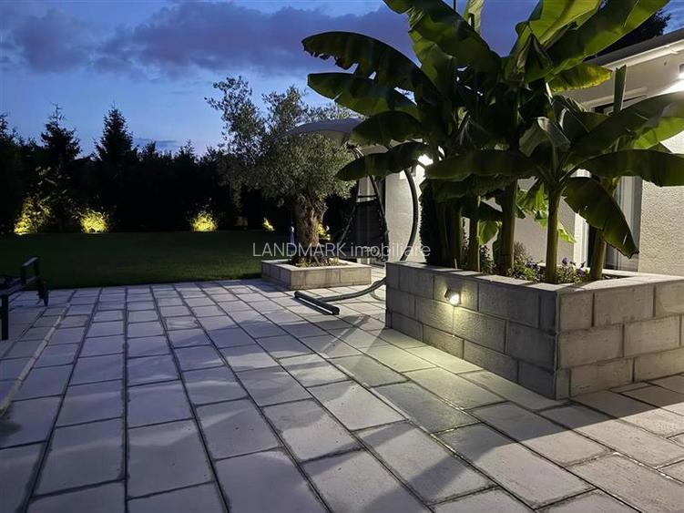 VILA PE PARTER SUPERBA MOBILATA / UTILATA CU PISICINA SI TEREN GENEROS - 34