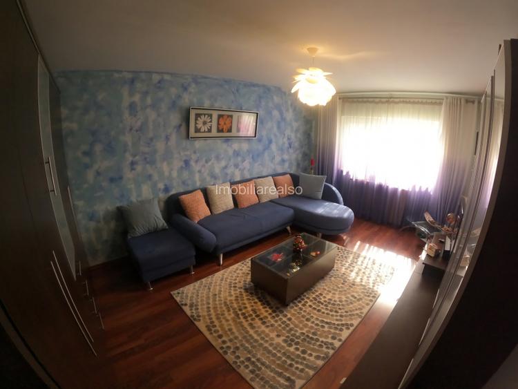 Apartament 3 camere decomandat, parter inalt, complet mobilat - 2