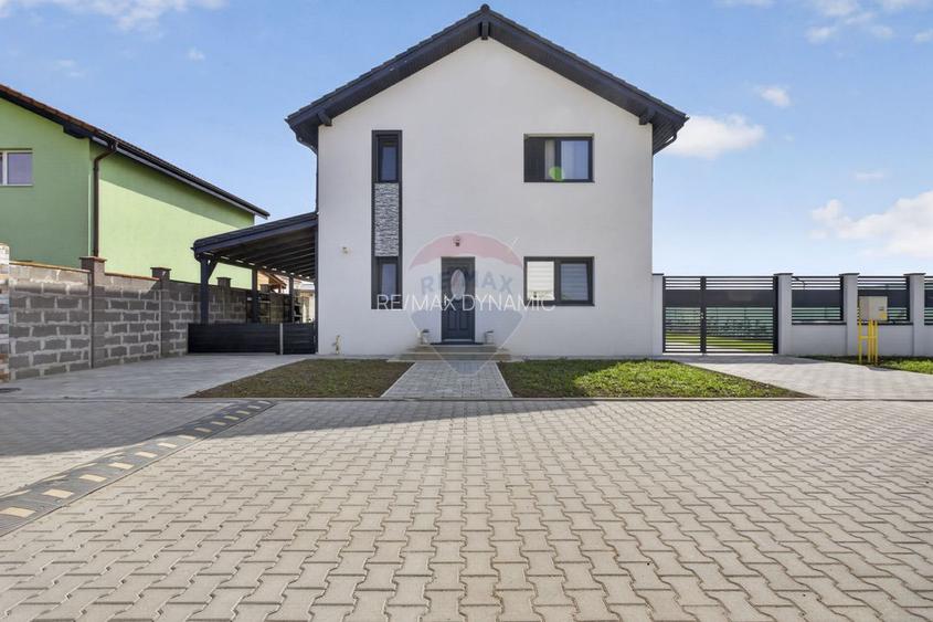 Casă la cheie cu teren 544 mp de vanzare in zona 6 Vanatori,Arad - 29